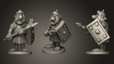 Military figurines Graccius 3d model